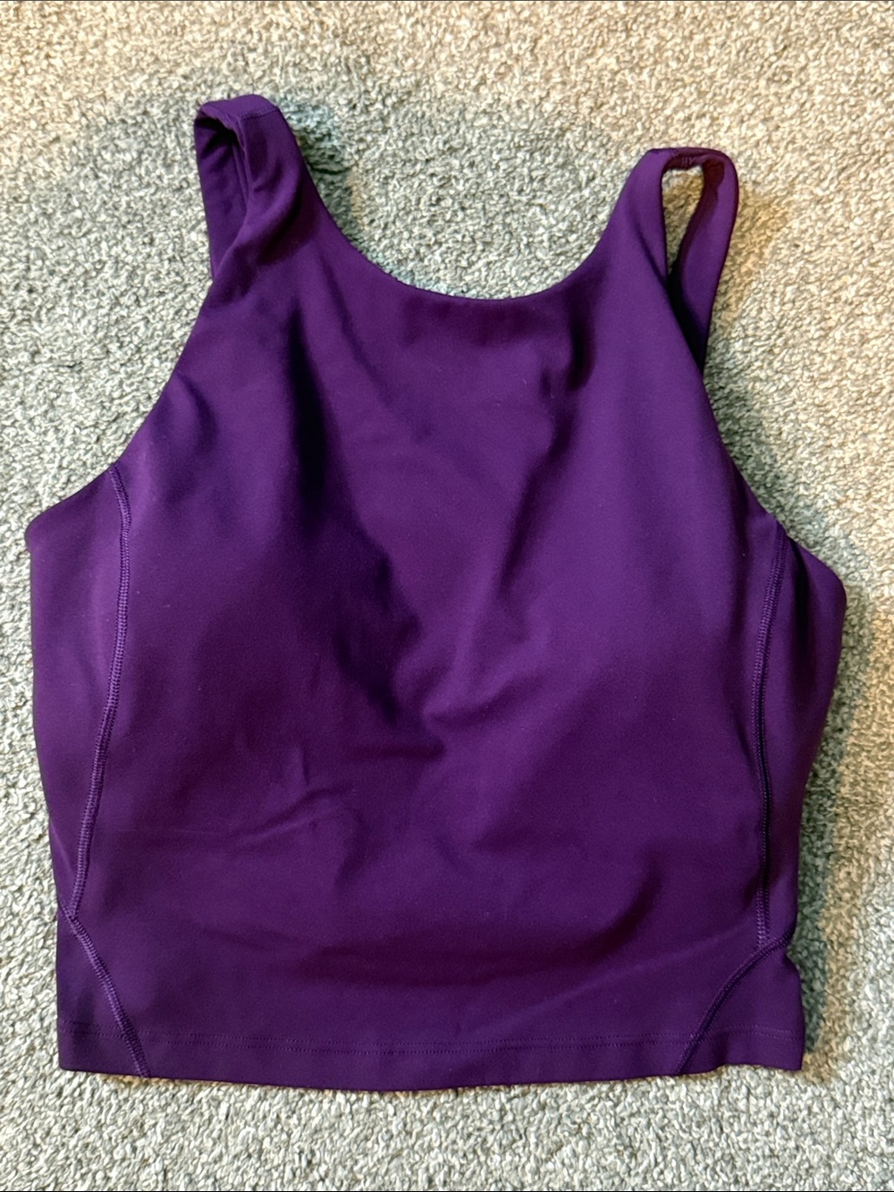 purple Lululemon Align high-neck tank top size 6 - Picture 2 of 4